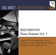 Buy Beethoven: Piano Sonatas Vol 3