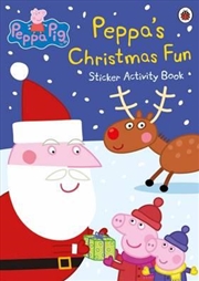 Buy Peppa Pig: Peppa's Christmas Fun Sticker Activity Book