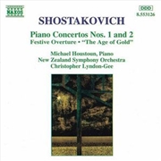 Buy Shostakovich: Piano Concertos No 1 & 2/Festive Overture/Age Of Gold