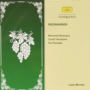 Buy Rachmaninov- Moments Musicaux; Corelli Variations; Six Preludes