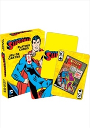 Buy DC Comics Retro Superman Playing Cards