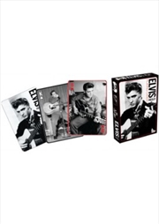 Buy Elvis - Black & White Playing Cards