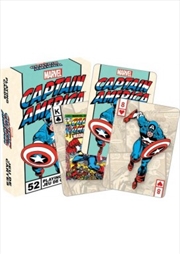 Buy Marvel Captain America Retro Playing Cards