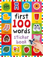 Buy First 100 Words Sticker Book