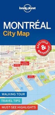 Buy Lonely Planet Montreal City Map