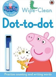 Buy Peppa Pig: Practise with Peppa: Wipe-clean Dot-to-Dot