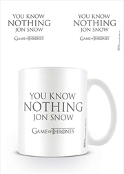 Buy Game of Thrones - You Know Nothing Jon Snow
