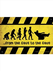 Buy Cave To Cave Tin Sign