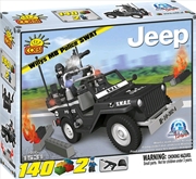 Buy Action Town - 140 Piece Willys MB Jeep Police SWAT Car Construction Set