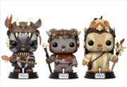 Buy Star Wars - Teebo, Chief Chirpa, Logray US Exclusive Pop! 3-Pack