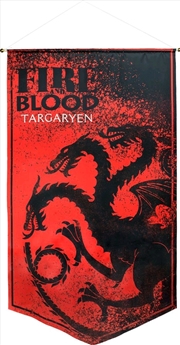 Buy Game of Thrones - Targaryan Satin Banner