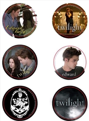 Buy Twilight - Pin Set of 6 Style B Cullen Crest