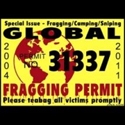 Buy J!nx - Fragging Permit Sticker