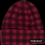 Buy Kidrobot - Beanie Raspberry Gingham Classic Robot