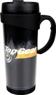 Buy Top Gear - Black and Yellow Gears Travel Mug