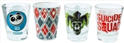 Buy Suicide Squad - Logos Shot Glass Set of 4
