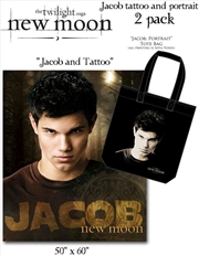 Buy The Twilight Saga: New Moon - Tote & Fleece 2-Pack Jacob Tattoo