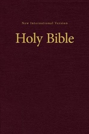 Buy NIV, Value Pew And Worship Bible [Burgundy]