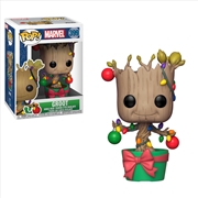 Buy GotG - Groot w/ Lights & Ornaments Pop!