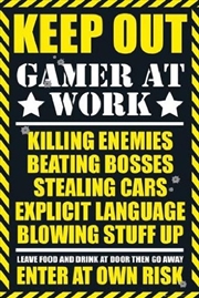 Buy Gaming - Warning Sign