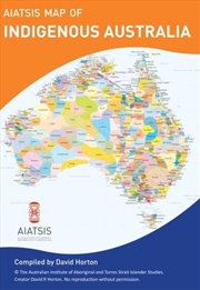 Buy A3 AIATSIS map of Indigenous Australia