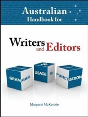 Buy Australian Handbook for Writers and Editors 4th Edition