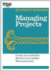 Buy Managing Projects (HBR 20-Minute Manager Series)