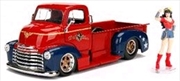 Buy DC Bombshells - Wonder Woman Chevy Pickup 1:24 Scale Hollywood Rides Diecast Vehicle