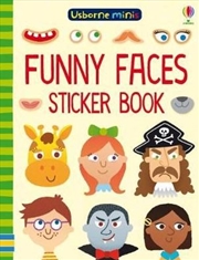 Buy Funny Faces Sticker Book : Mini Books