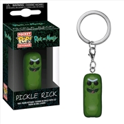 Buy Rick and Morty - Pickle Rick Pocket Pop! Keychain