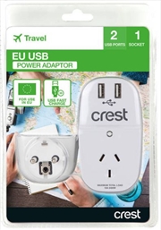 Buy Crest EU Adaptor 1 Socket