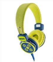 Buy Kid Safe Volume Limited Yellow & Blue Headphones