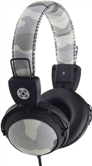 Buy Camo In-line Mic Grey Headphones