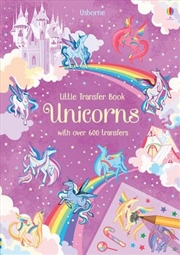 Buy Little Transfer Book Unicorns