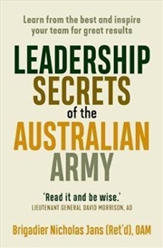 Buy Leadership Secrets of the Australian Army