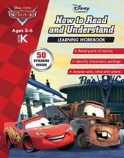 Buy Disney Cars: How to Read and Understand Learning Workbook Level K