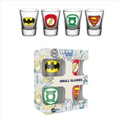 Buy DC Comics Logos Shot Glasses
