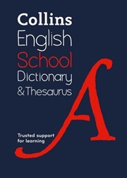 Buy Collins School Dictionary & Thesaurus