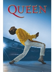 Buy Queen Freddie Mercury Wembley Poster