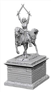 Buy Wizkids - Deep Cuts Unpainted Miniatures: Heroic Statue