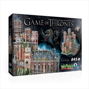 Buy Game of Thrones - The Red Keep Puzzle 3D