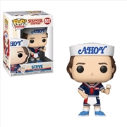 Buy Stranger Things - Steve with Hat & Ice Cream Pop! Vinyl