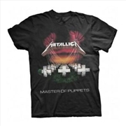 Buy Metallica Mop European Tour86 - Tshirt: S