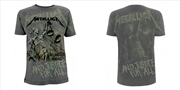 Buy Metallica - Justice Neon All Over: Tshirt XXL