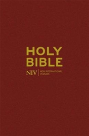 Buy NIV Popular Burgundy Hardback Bible