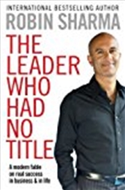 Buy Leader Who Had No Title 