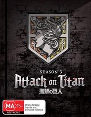 Buy Attack On Titan - Season 3 - Part 1 - Eps 1-12 - Limited Edition | Blu-ray + DVD