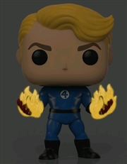 Buy Fantastic Four - Human Torch Suited Glow Specialty series Exclusive Pop! Vinyl