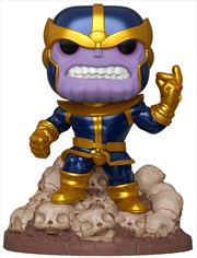 Buy Marvel - Thanos Infinity Saga Metallic 80th Anniversary US Exclusive 6" Pop! Deluxe