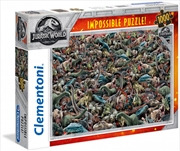 Buy Clementoni Puzzle Jurassic World Impossible Puzzle 1000 Pieces